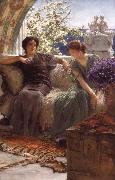 Unwelcome Confidence Sir Lawrence Alma-Tadema